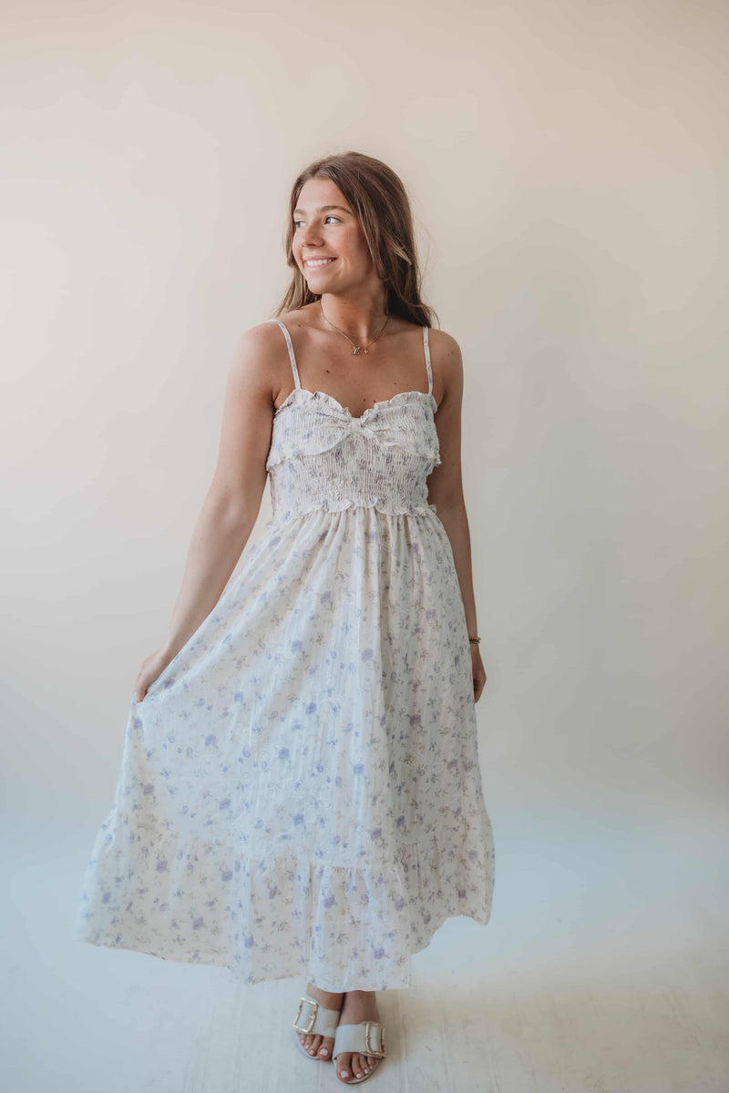 Morgan Floral Sweetheart Dress Poppie's Boutique Morgan Floral Sweetheart Dress Poppie's Boutique