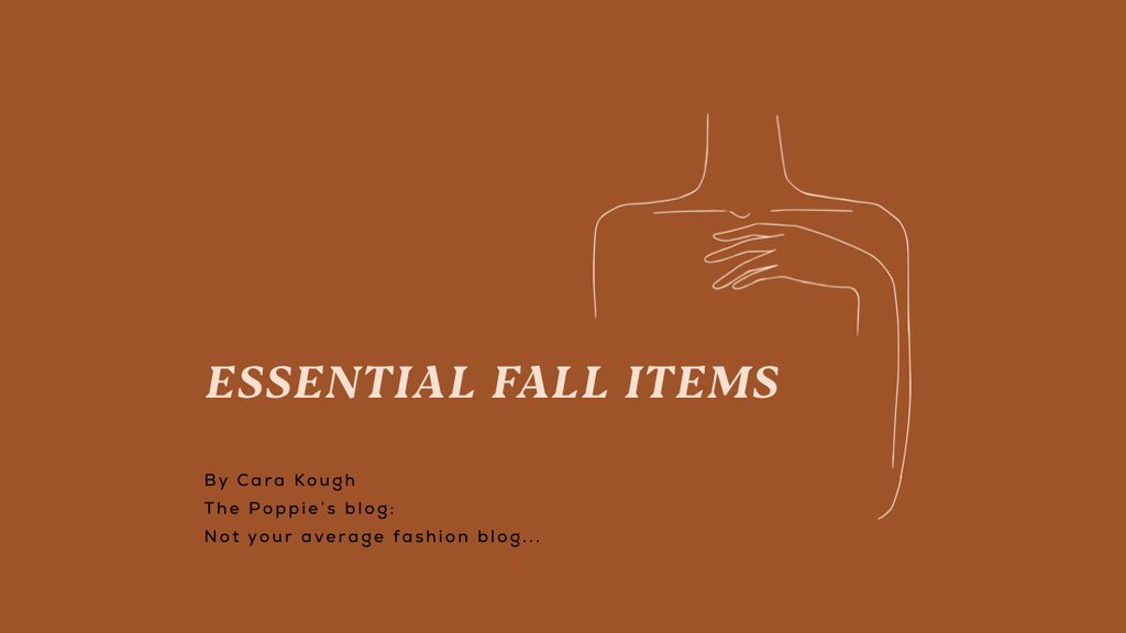 Essential Fall Items with Cara Kough
