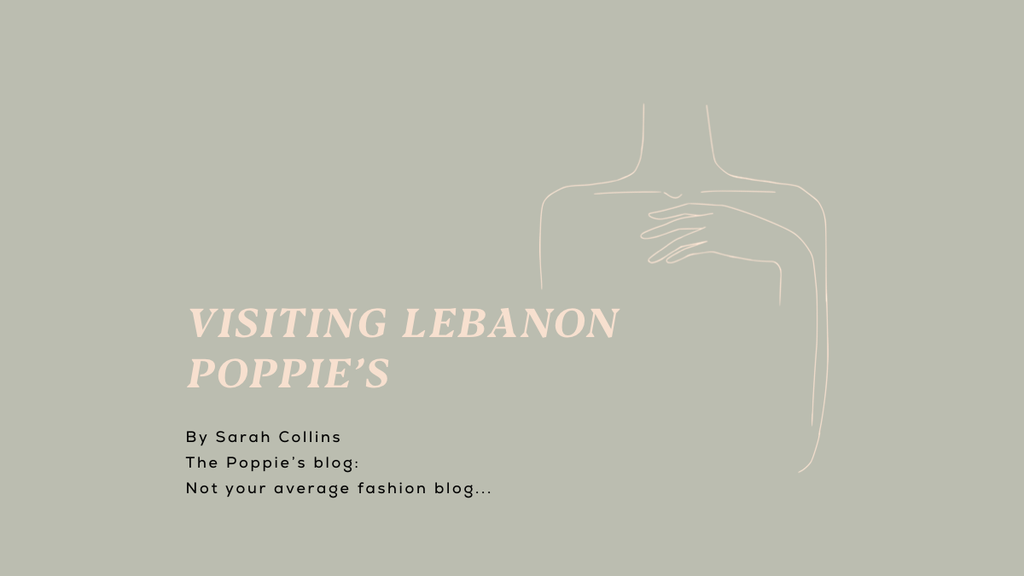 Visiting Lebanon Poppie's 101 (blog 10)