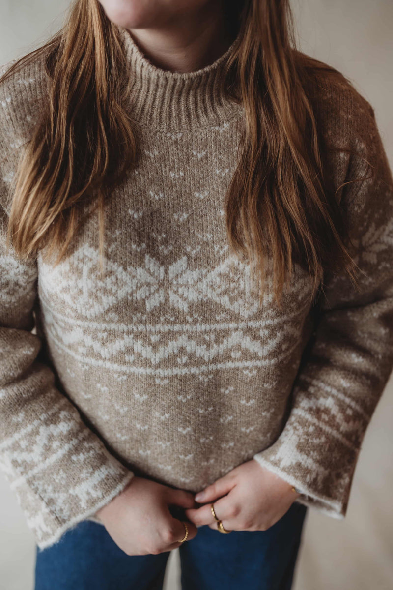 Mocha Sweater Top