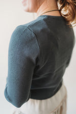Jessi Buttoned Cardigan- Jade