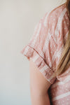 Daisy Mauve Mini Dress
