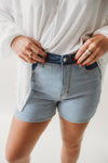 Judy Blue Color Block Denim Shorts