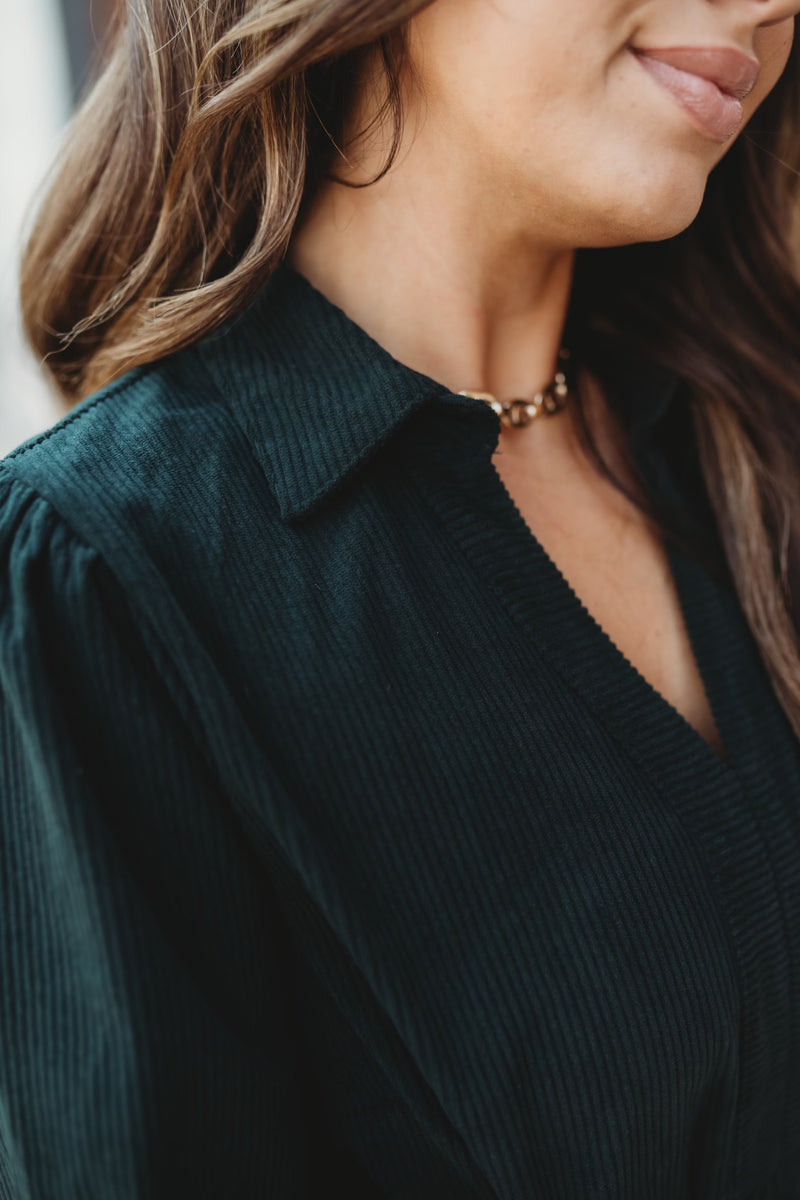 Johnny Corduroy Mini Dress