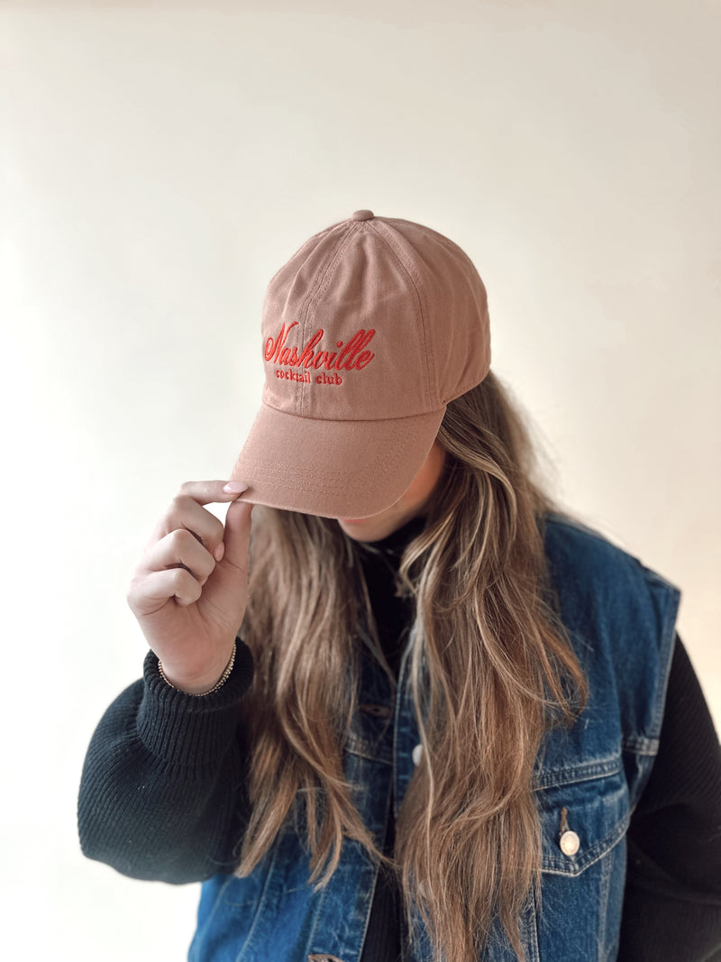 “Nashville Cocktail Club” Cap