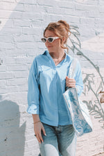 Relaxed Button Top