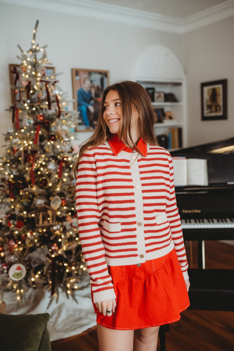 Candy Button-Up Cardigan