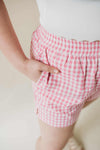 Max Striped Shorts - Pink