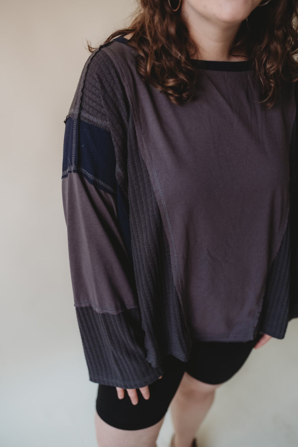 Contrast Rounded Tee