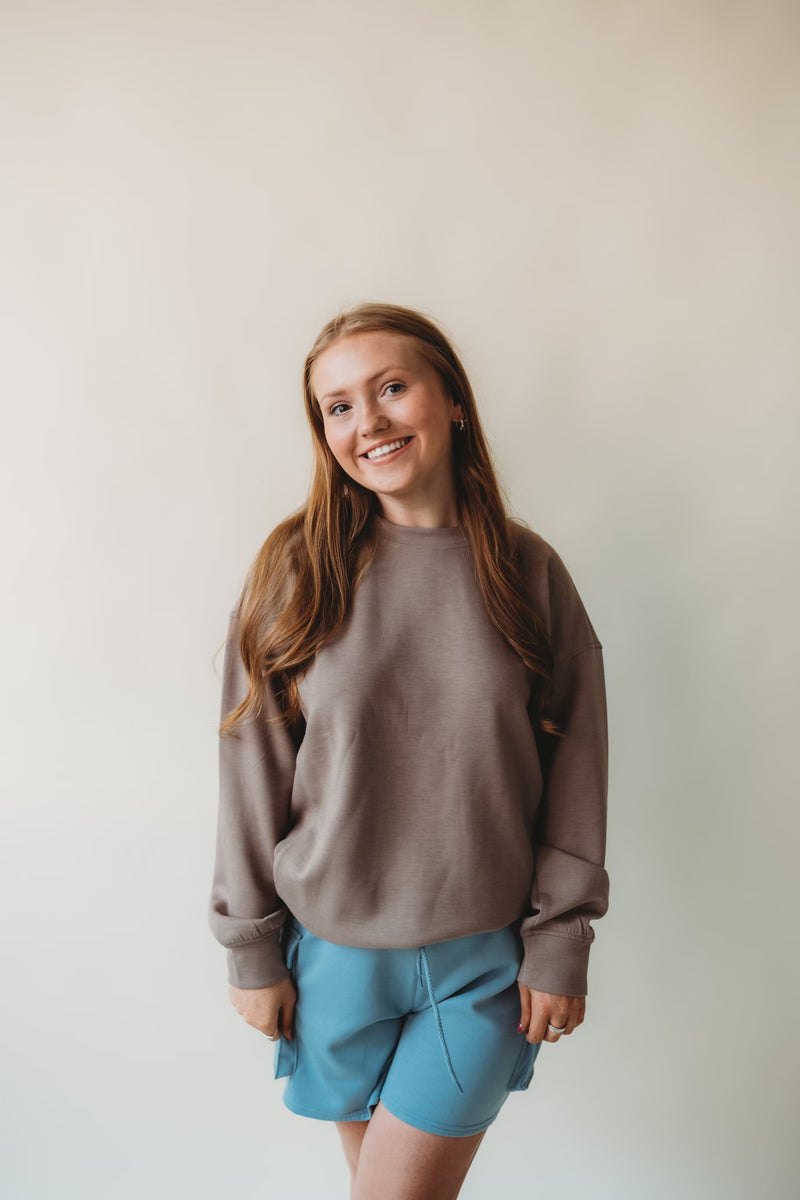 Scuba Round-neck Sweatshirt