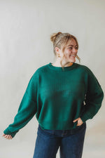 Oversized Classic Sweater - Green