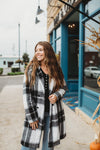 Autumnal Trench Coat- Black
