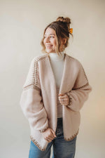 Quinn Knit Apricot Cardi