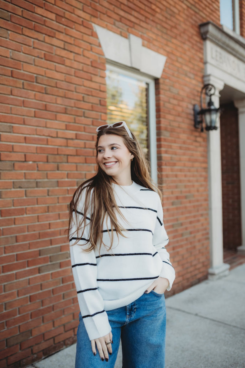 Maddy Striped Sweater