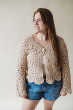 Sandy Crochet Cardigan