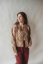 Abstract Knit Cardi