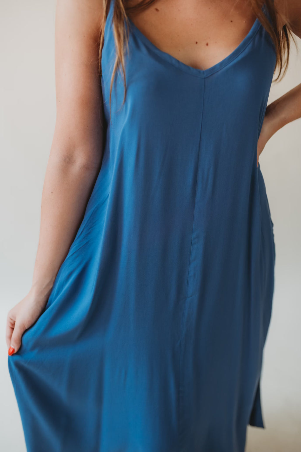 Arc Cami Dress- Blue