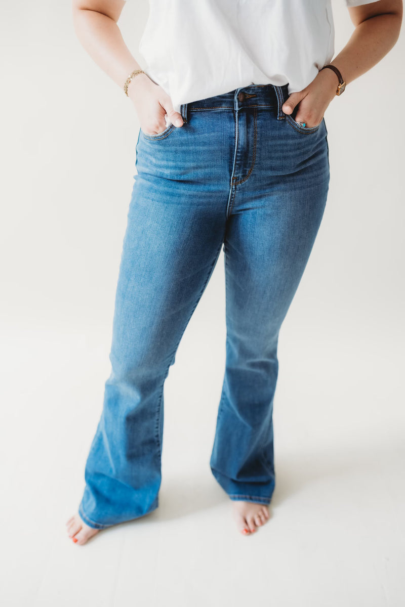Judy Blue Hw Classic Flare Jeans