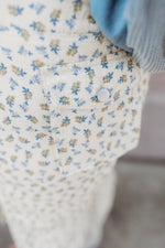 Floral Cargo Wide Leg Pants