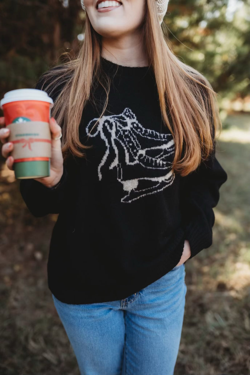 Ice Skate Sweater