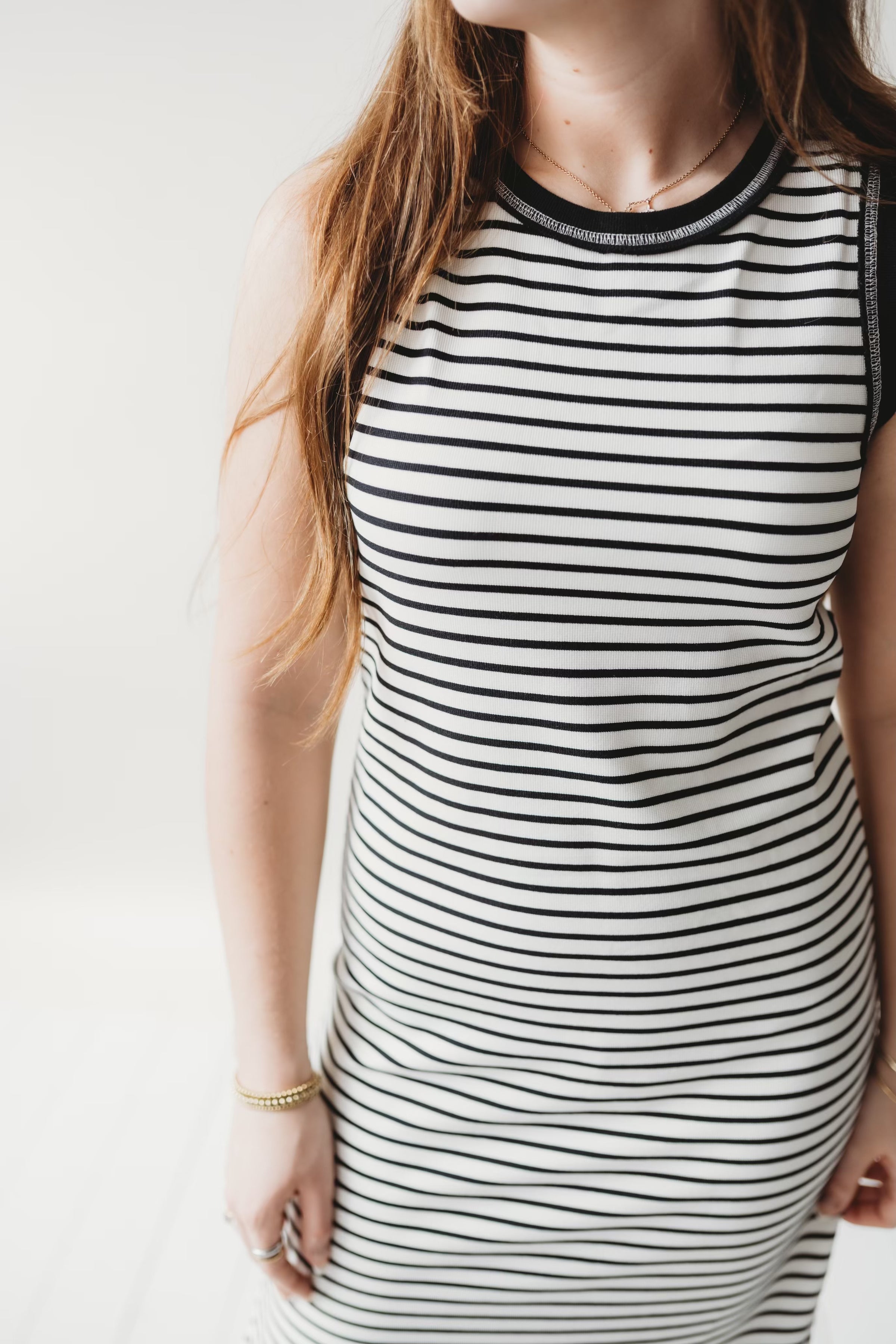 Scottie Striped Midi Dress – Poppie's Boutique Scottie Striped Midi Dress – Poppie's Boutique