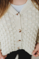 Jillian Cream Knit Cardigan