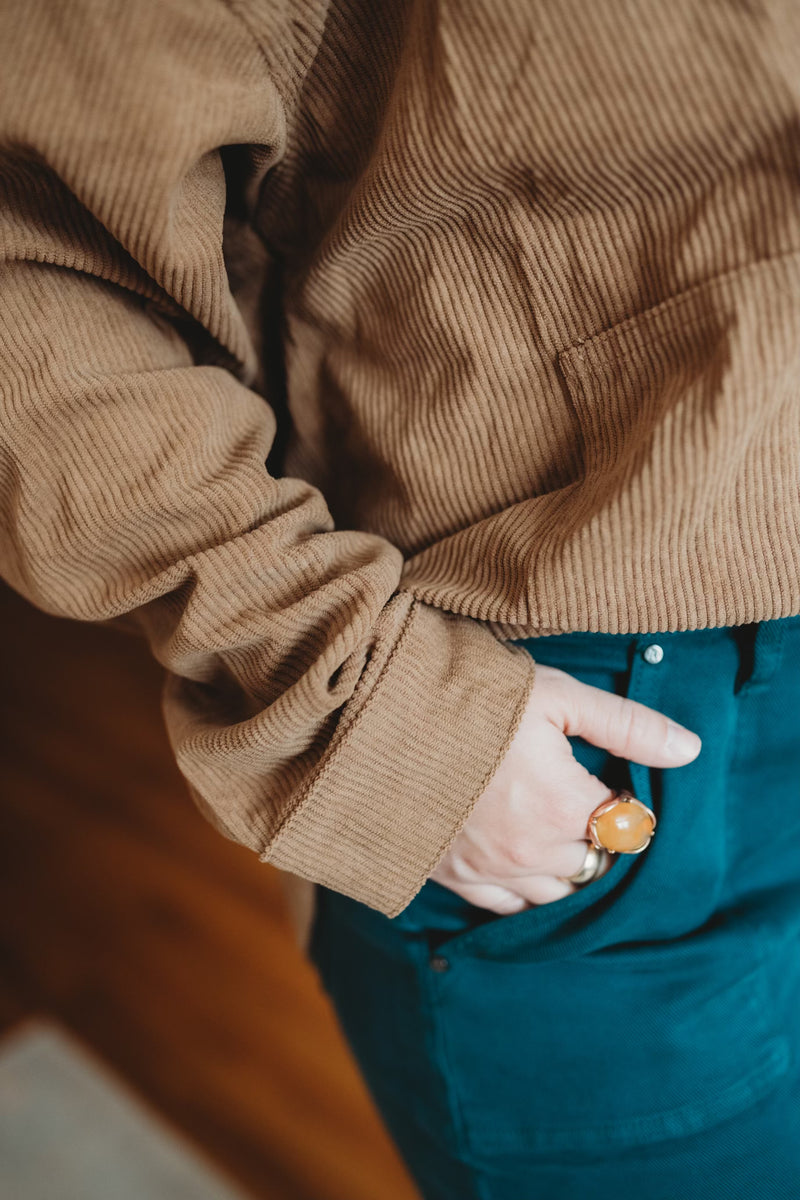 Corduroy Relaxed Shacket