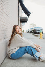 Creamy Oversized Sweater