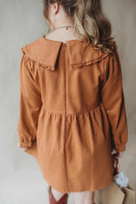 Copper Collared Dress