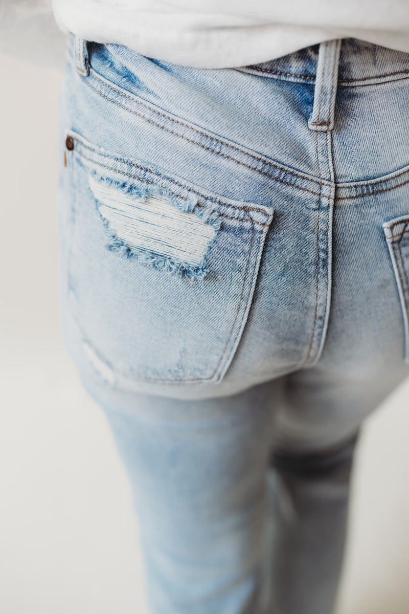 Judy Blue Mr Repair Cuff Bf Jeans