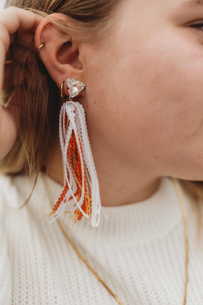 Game Day Feathery Earrings