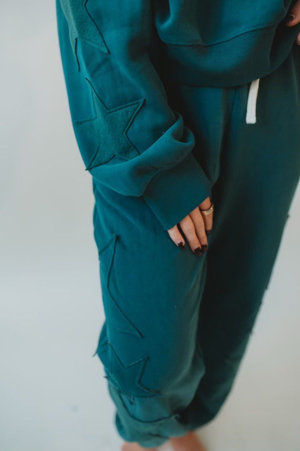 Basic Casual Sweatpants - Green