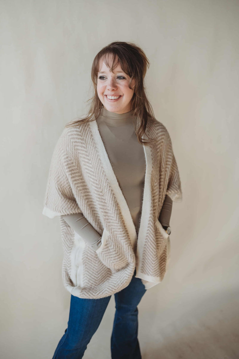 Plush Oversized Cardi