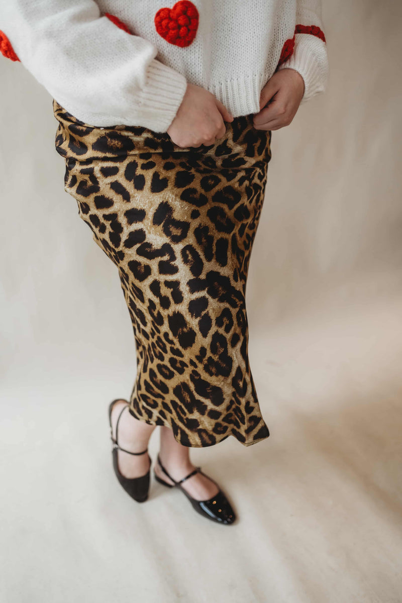 Leopard Printed Skirt