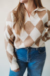 Chic Diamond Sweater