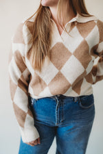 Chic Diamond Sweater