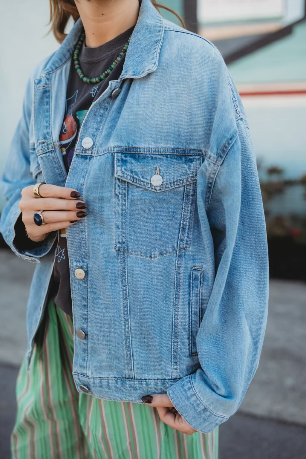 Washed Denim Jacket