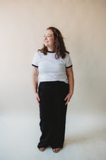 Contrast Binding Tee
