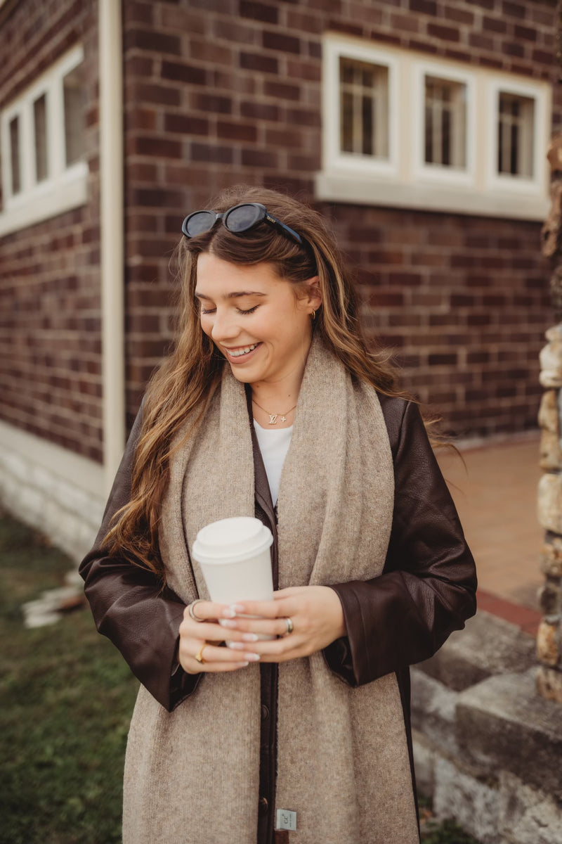 C.C Heathered Woven Scarf