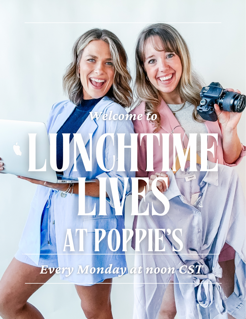 Welcome to Lunchtime Lives at Poppie's!