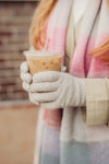 C.C Heather Knit Gloves