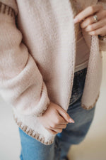 Quinn Knit Apricot Cardi