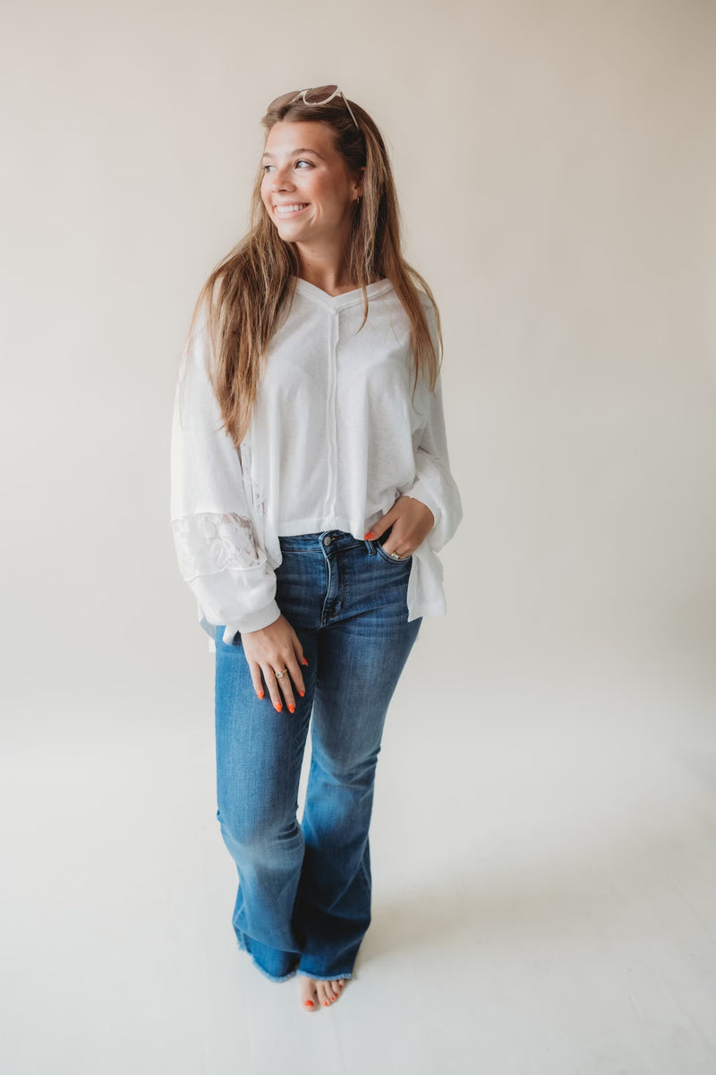 Judy Blue Mr Vintage Wash Flare Jeans