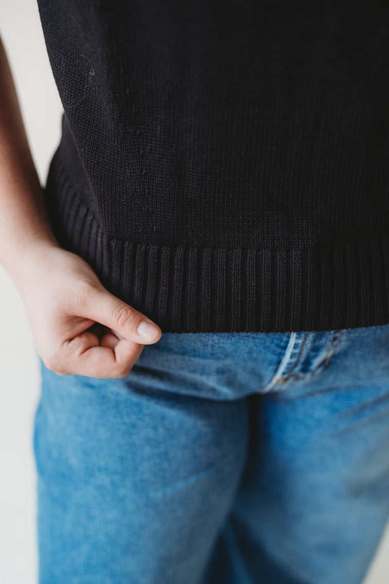 Jane Mock Neck Sweater