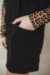 Leopard Sheer Top