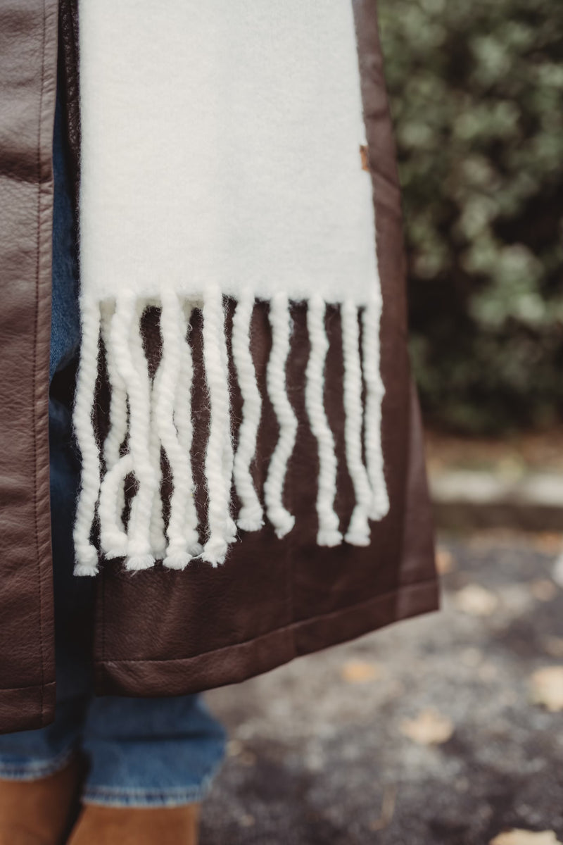 C.C Heathered Woven Scarf