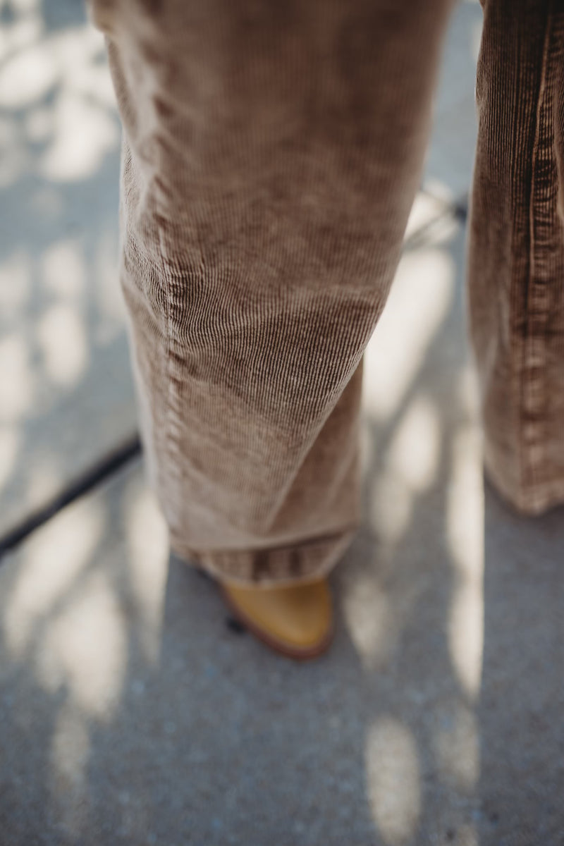 Mocha Corduroy Jean