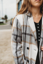 Autumnal Trench Coat- London Plaid