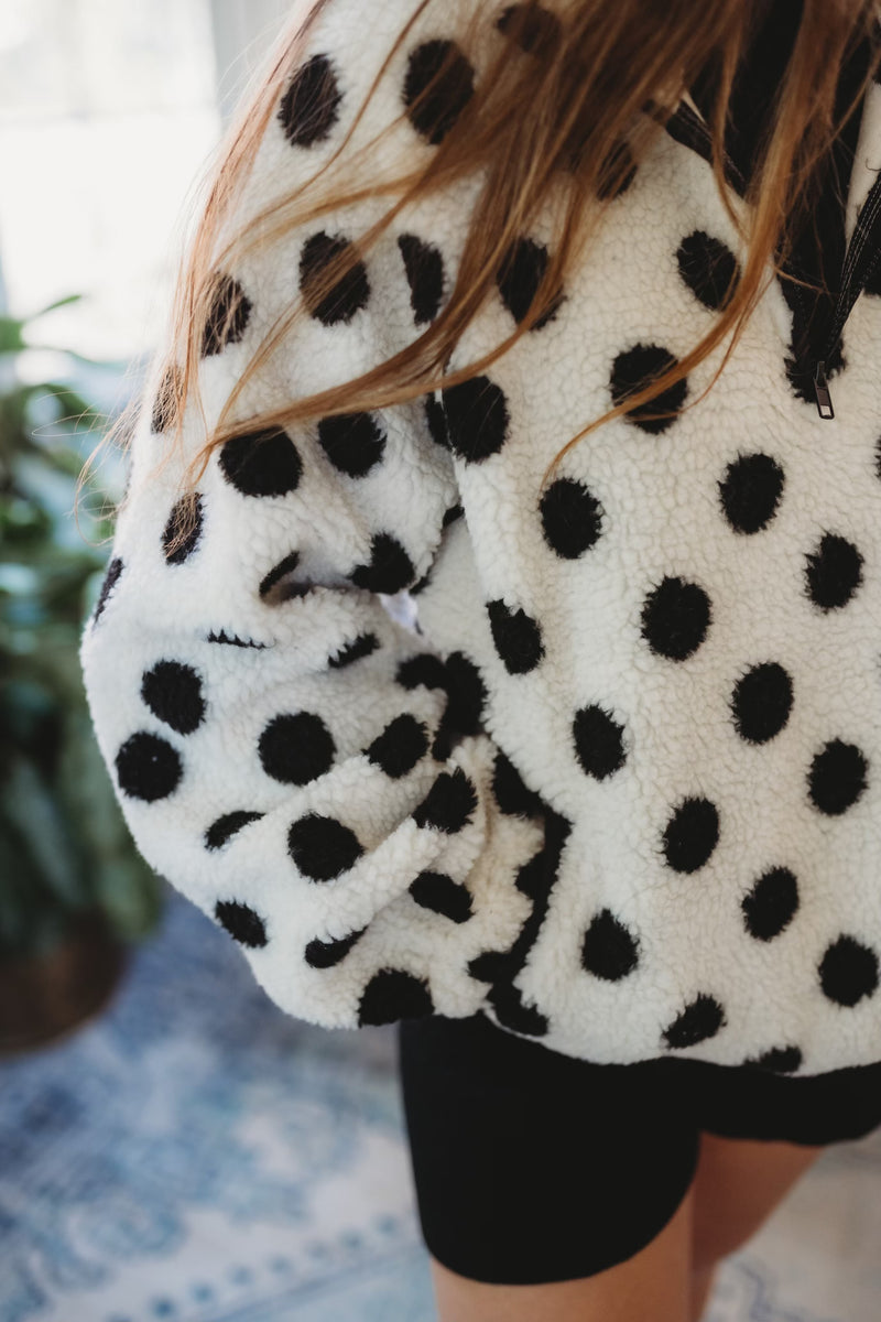 Dotted Sherpa Jacket