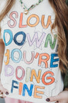 "Vienna" Slow Down Tee